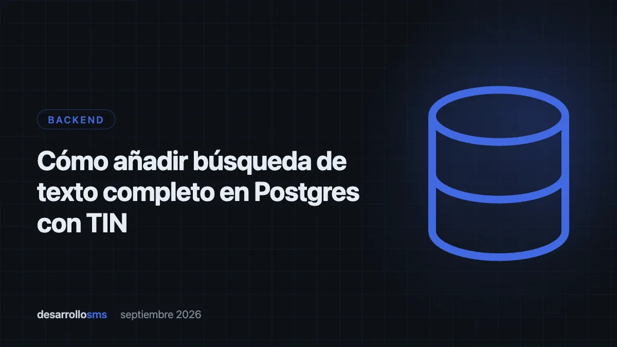 Tarjeta del articulo sobre busqueda de texto completo en Postgres con TIN