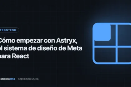 Tarjeta del articulo sobre como empezar con Astryx, el sistema de diseno de Meta para React