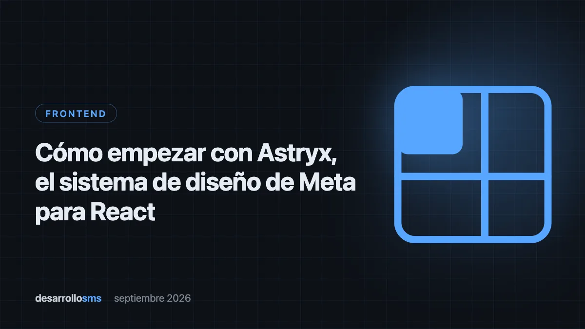 Tarjeta del articulo sobre como empezar con Astryx, el sistema de diseno de Meta para React