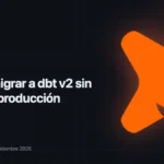 Tarjeta del articulo sobre como migrar a dbt v2