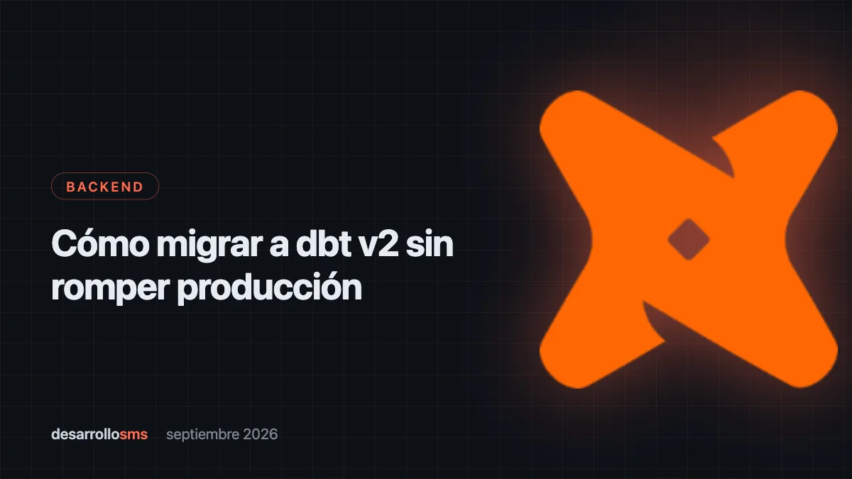 Tarjeta del articulo sobre como migrar a dbt v2