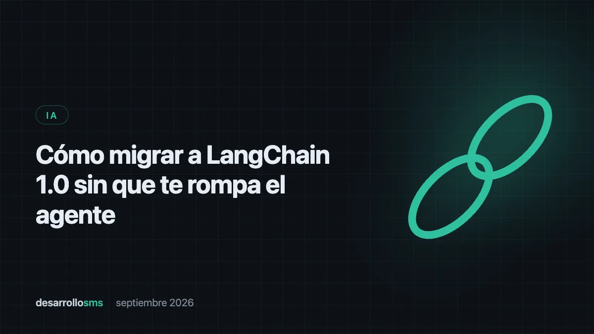 Tarjeta del articulo sobre como migrar a LangChain 1.0