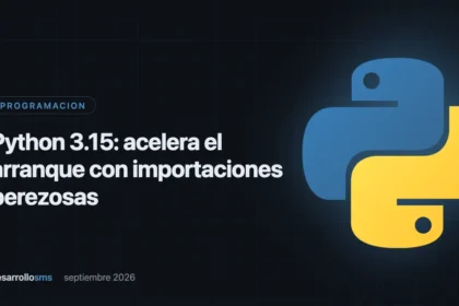Tarjeta del articulo sobre las importaciones perezosas de Python 3.15